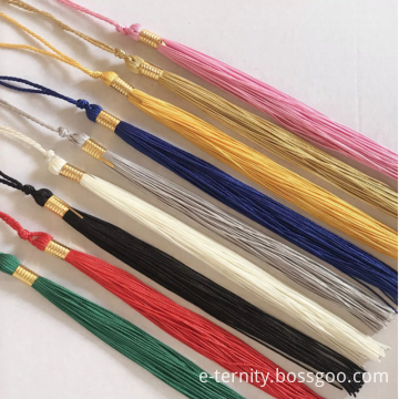 Graduation Tassel 9 Solid Colors for Graduation Cap